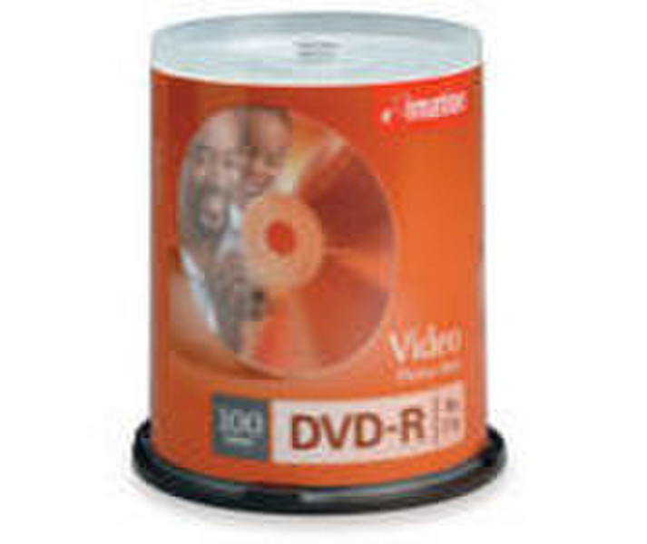 Imation DVD-R 16x 100pk Spindle 4.7GB DVD-R 100Stück(e)