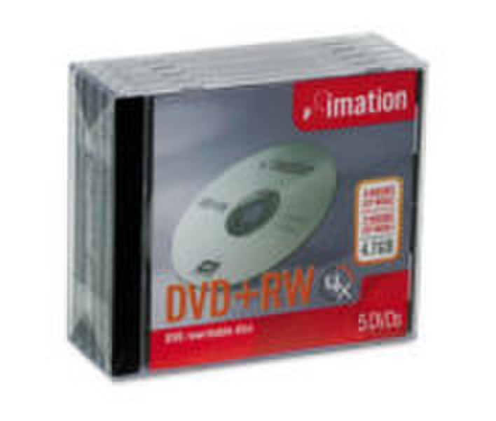 Imation DVD+RW 4x 5pk Jewel Case 4.7GB DVD+RW 5Stück(e)