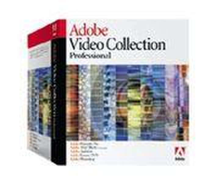 Adobe Video Collection Pro 2.5 WIN RET I CD 1 User