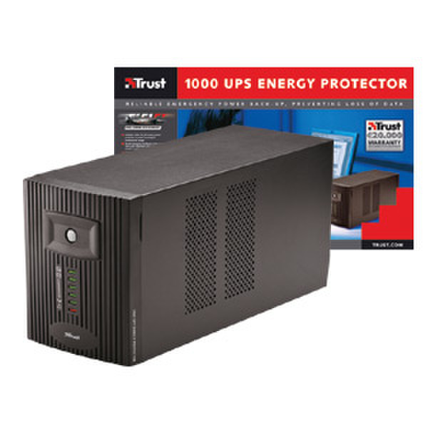 Trust ENERGY PROTECTOR UPS 1000f 1000VA Unterbrechungsfreie Stromversorgung (UPS)