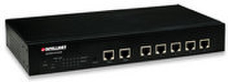 Intellinet 524049 Eingebauter Ethernet-Anschluss Schwarz Kabelrouter