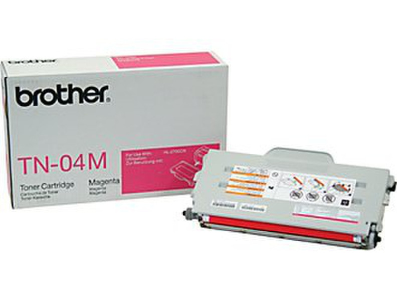 Brother TN-04M Картридж 6600страниц Маджента тонер и картридж для лазерного принтера