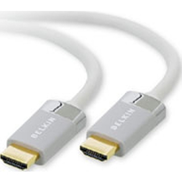 Belkin 12ft 2 x HDMI 3.65м HDMI HDMI Белый HDMI кабель
