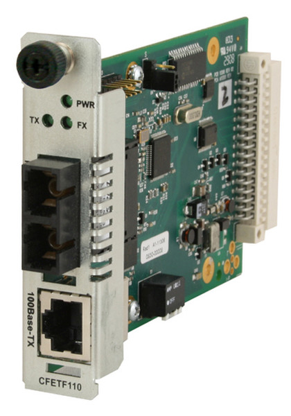 Transition Networks CFETF1014-110 Internal 100Mbit/s 1310nm Single-mode network media converter