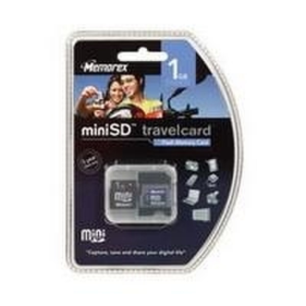 Imation Mini SD Card 1GB 1ГБ MiniSD карта памяти