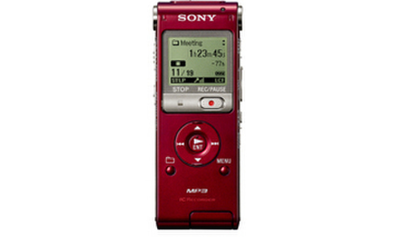 Sony ICD-UX300 Internal memory Red dictaphone