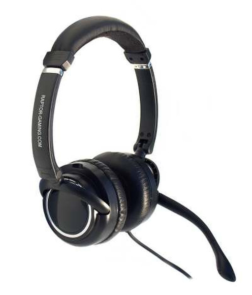 Raptor Gaming LH2 2x 3.5 mm Binaural Kopfband Schwarz Headset