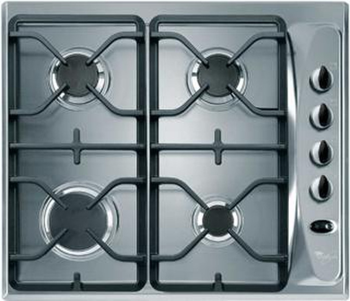 Whirlpool AKM 274 IX Встроенный Gas hob Нержавеющая сталь