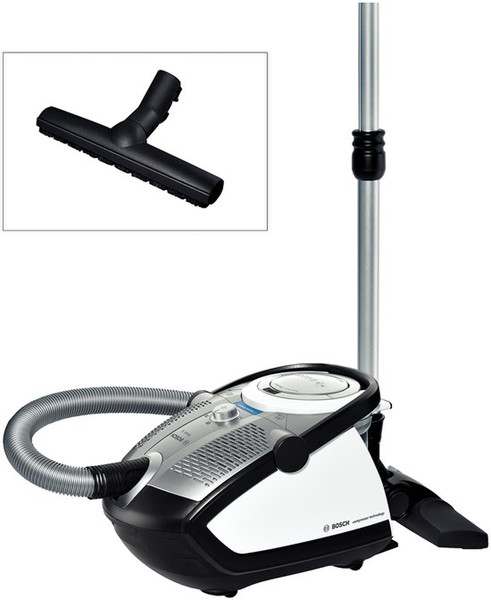 Bosch BGS61832NL Cylinder vacuum 3L 1800W Black,Silver,White vacuum