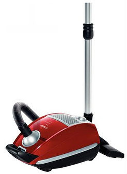 Bosch BSGL52225 Zylinder-Vakuum 4.5l 2200W Rot, Silber Staubsauger