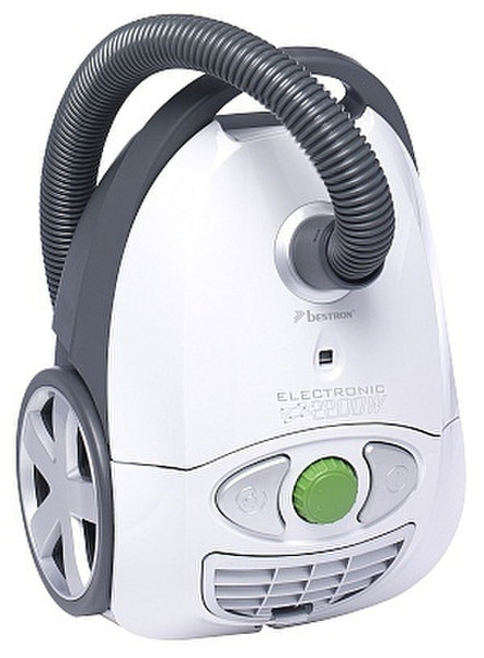 Bestron DS2200E Cylinder vacuum 3L 2200W Grey,White vacuum