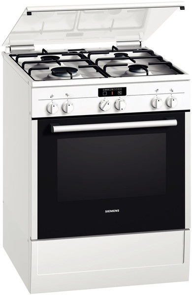 Siemens HR725220N Freestanding Gas hob A White cooker