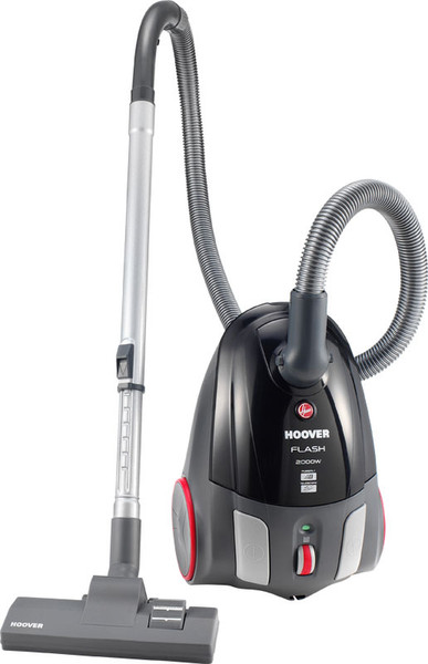 Hoover TF 2005 Zylinder-Vakuum 2000W Schwarz, Grau