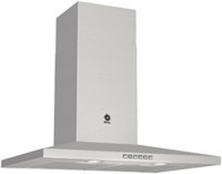 Balay 3BC777P Wall-mounted 650m³/h Silver cooker hood