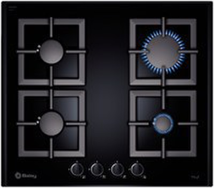 Balay 3ETG394NP built-in Gas Black hob