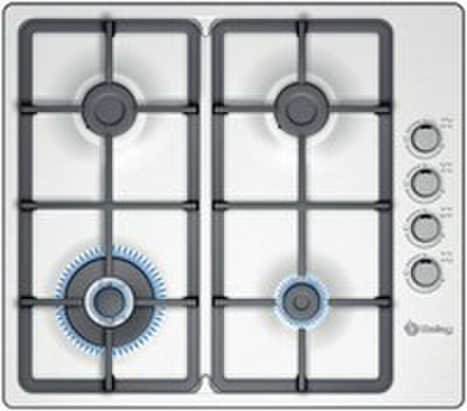 Balay 3ETX495B built-in Gas Silver hob