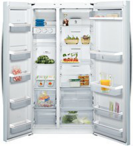 Balay 3FAB4600 freestanding 604L A+ Silver side-by-side refrigerator