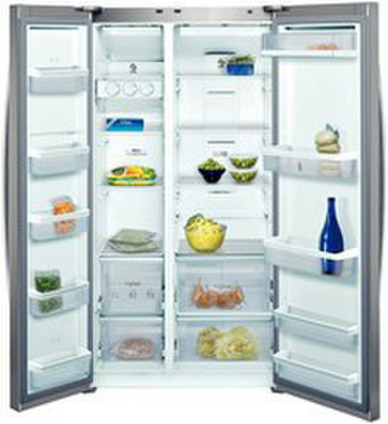 Balay 3FAL4651 freestanding 604L A++ Silver side-by-side refrigerator