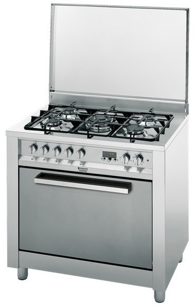 Hotpoint CP97SEA Freestanding Gas hob A Stainless steel