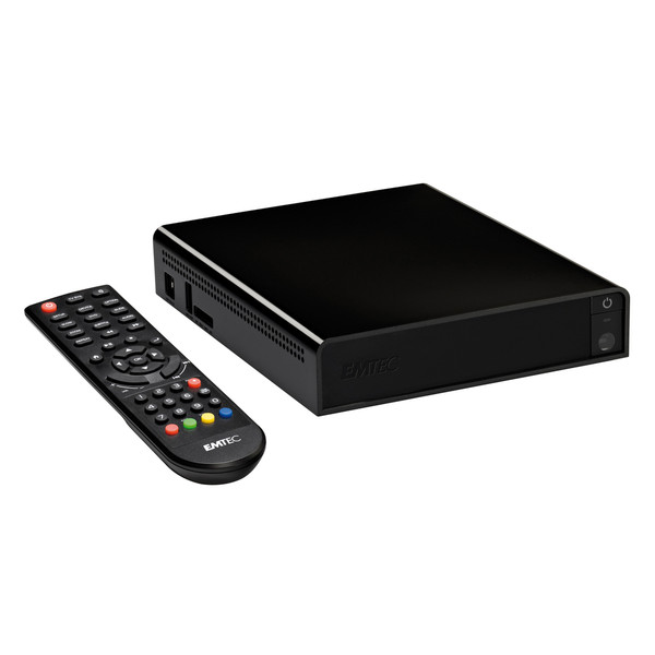 Emtec Movie Cube K800 1TB 1000GB Schwarz Digitaler Mediaplayer