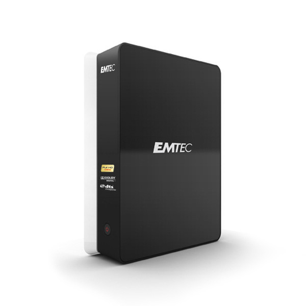 Emtec Movie Cube S120H 2TB 1920 x 1080Pixel WLAN Schwarz Digitaler Mediaplayer