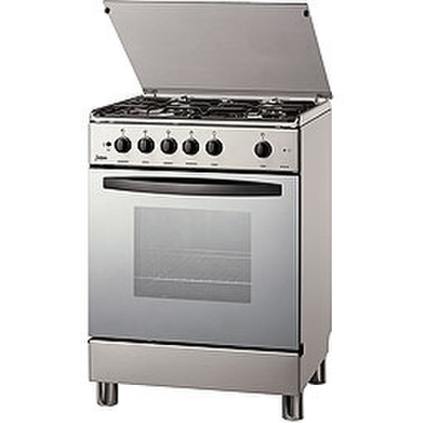 Zoppas PP65AX Freestanding Gas hob Stainless steel cooker