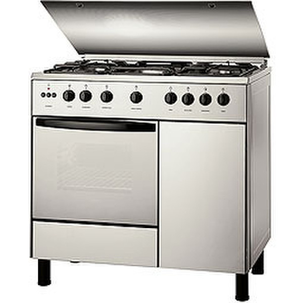 Zoppas PB965AMX Freistehend Gas hob B Edelstahl Küchenherd