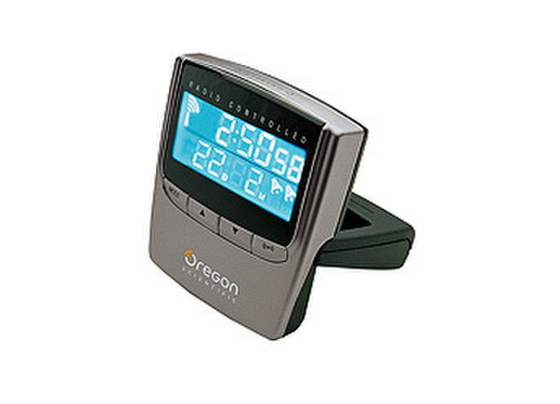 Oregon Scientific Travel Alarm clock Black,Silver