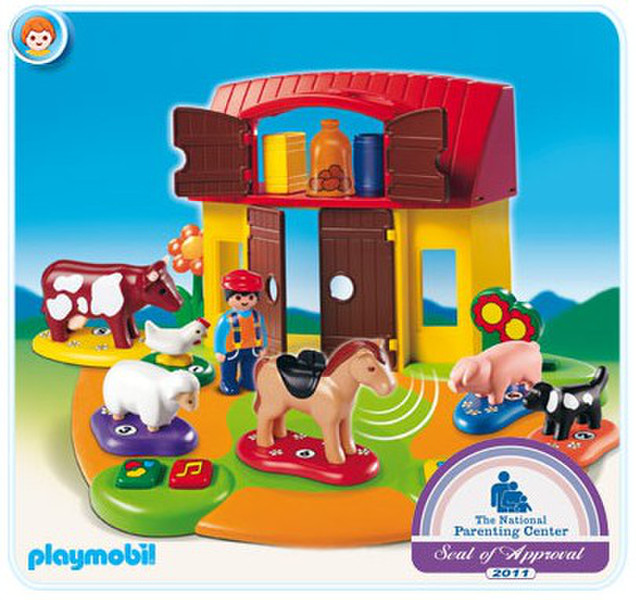 Playmobil Interactive Play and Learn 1.2.3 Farm