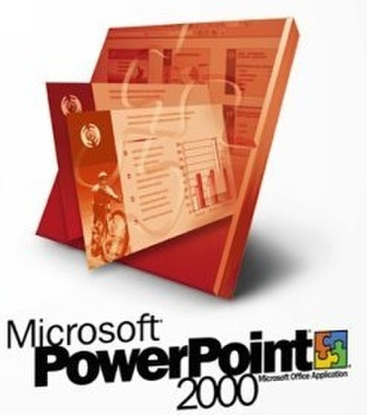 Microsoft PowerPoint 2000 Document Kit, EN Englische Software-Handbuch