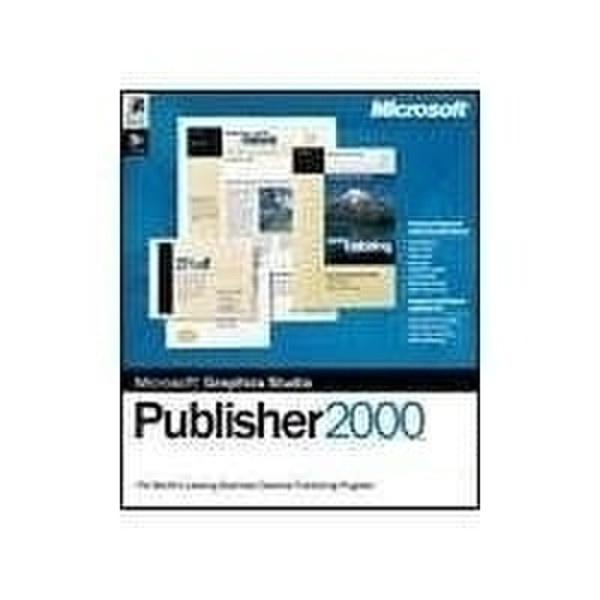 Microsoft Publisher 2000 Document Kit, EN English software manual