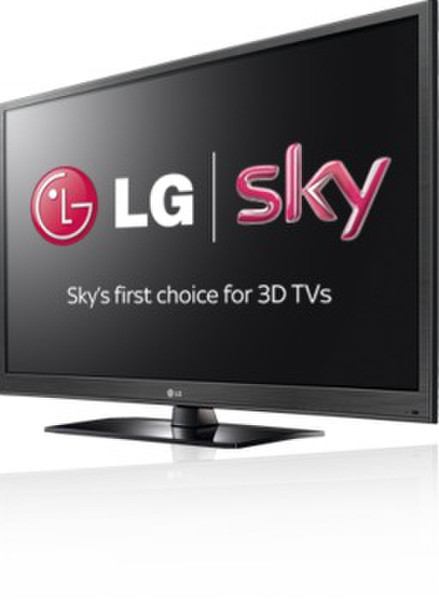 LG 50PW450T 50Zoll Full HD 3D Schwarz, Silber Plasma-Fernseher