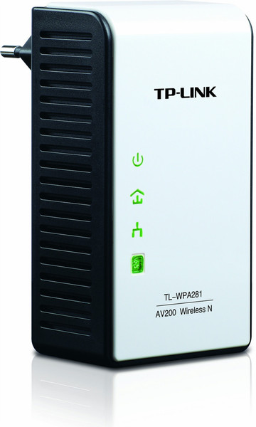 TP-LINK TL-WPA281 300Mbit/s Ethernet LAN Wi-Fi White 1pc(s) PowerLine network adapter