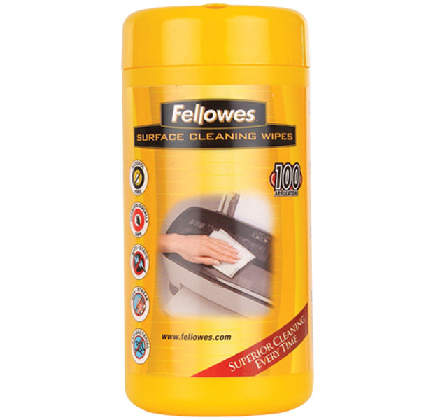 Fellowes Surface Cleaning disinfecting wipes