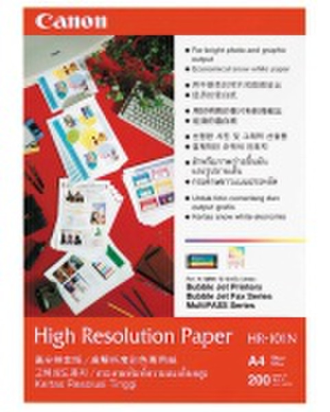 Canon Papier HR-101N A3 gecoat (200) inkjet paper