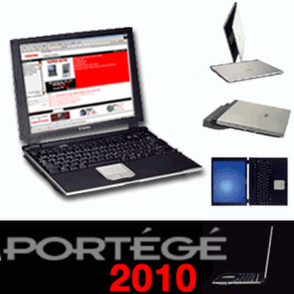 Toshiba Portégé 2010 PIII 866 MHz/12.1/40GB Notebook