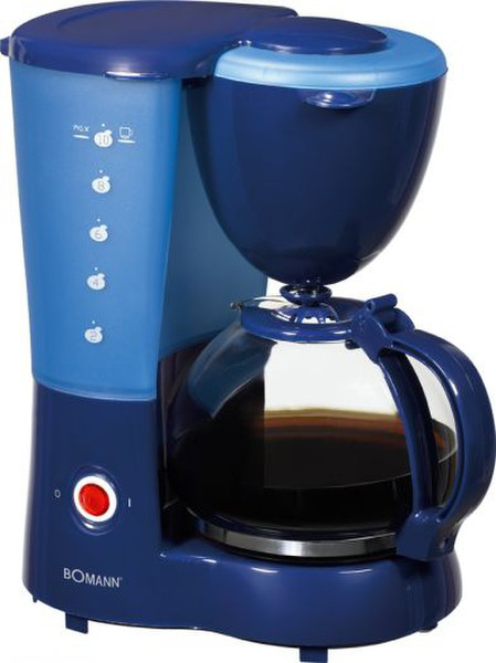 Bomann KA 165 CB Drip coffee maker 12cups Blue