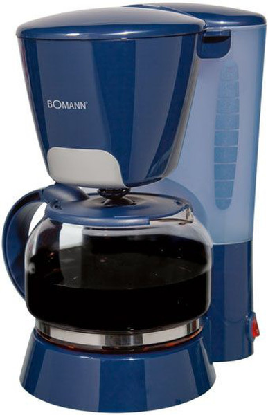 Bomann KA 167 CB Drip coffee maker 1.25L 10cups Blue