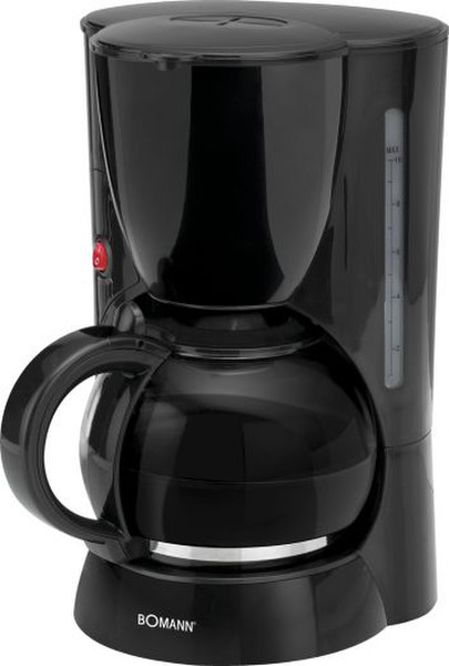 Bomann KA 178 CB Drip coffee maker 1.25L 12cups Black