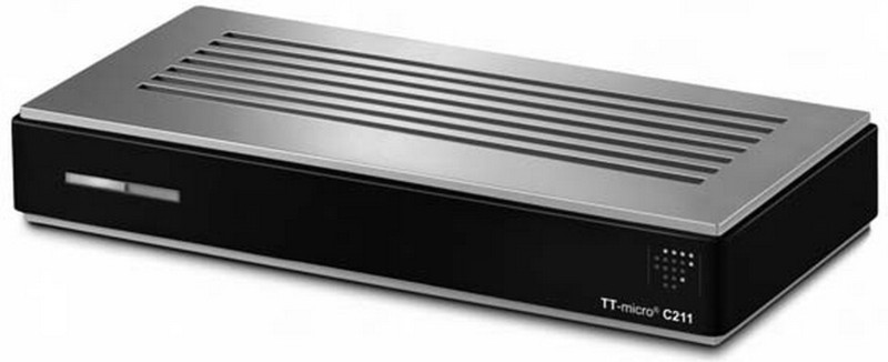 TechnoTrend TT-micro C211 Cable Black,Silver TV set-top box