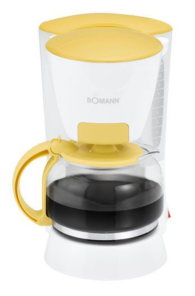 Bomann KA 167 CB Drip coffee maker 1.25L 10cups White