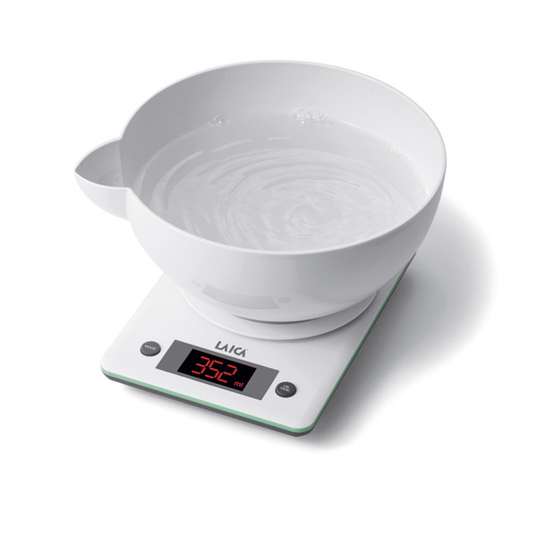 Laica KS1007 Electronic kitchen scale Белый кухонные весы