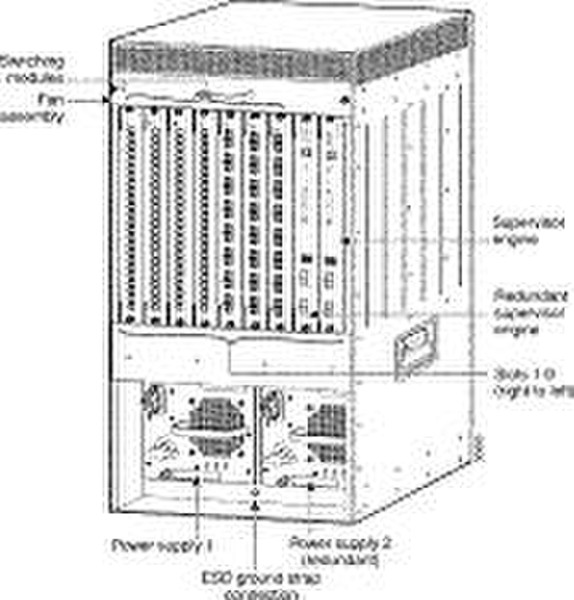Cisco PSU 1000W AC f Cat 6000 адаптер питания / инвертор
