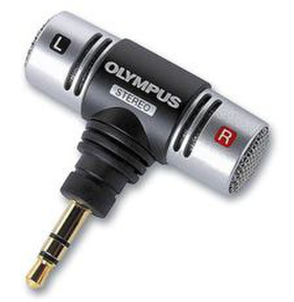 Olympus ME-51S Проводная Черный, Cеребряный микрофон