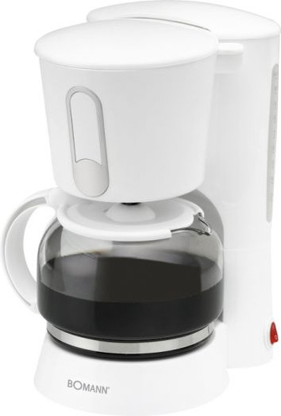 Bomann KA 1531 CB Drip coffee maker 1L 10cups White