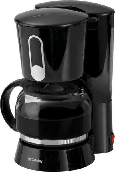 Bomann KA 1531 CB Drip coffee maker 1L 10cups Black