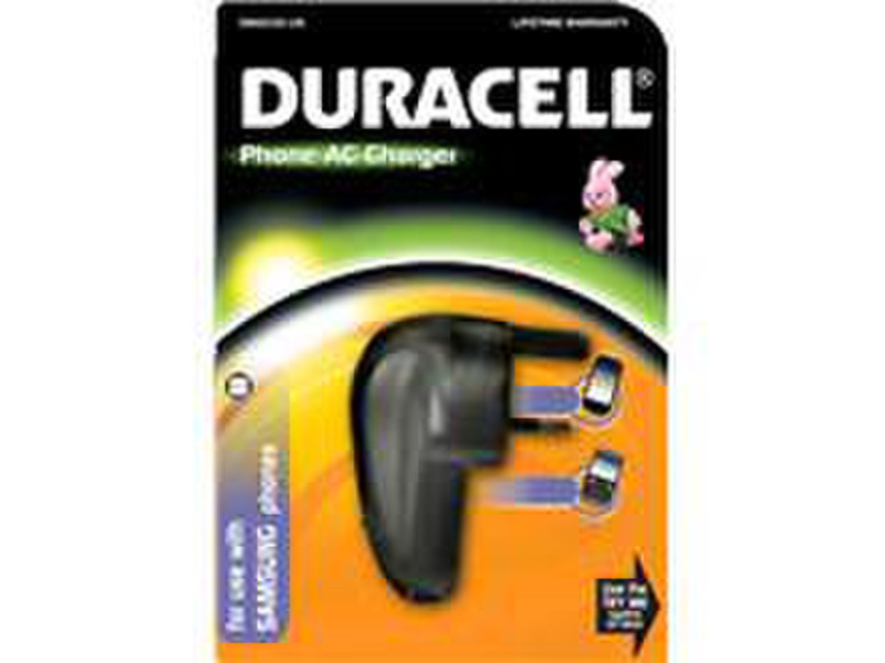 Duracell DMAC02-UK Outdoor Black mobile device charger