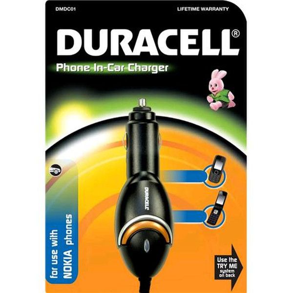 Duracell DMDC01 Auto Black mobile device charger