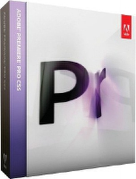 Adobe Premiere Pro CS5.5, Mac, DVD Promo, EN