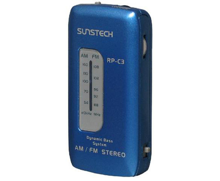Sunstech RP-C3 Portable Analog Blue
